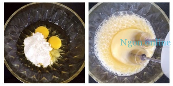 cách làm bánh bông lan trứng muối
