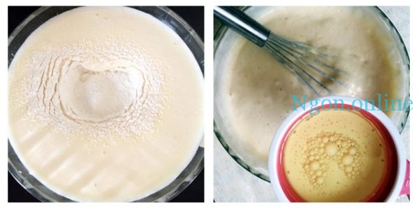 cách làm bánh bông lan trứng muối