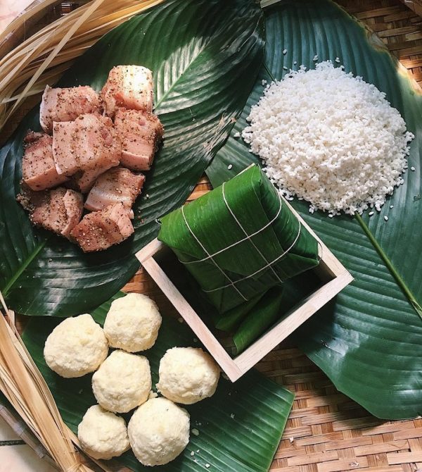 cac buoc lam banh chung ngon